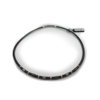 Collar Zancan Hombre Classic in Plata EXC057MR - EXC057MR